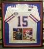 Signed Tim Tebow Jersey w/photos